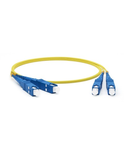 FC-D2-9-SC/UR-SC/UR-H-15M-LSZH-YL. Патч-корд волоконно-оптический. Hyperline в Камышине
