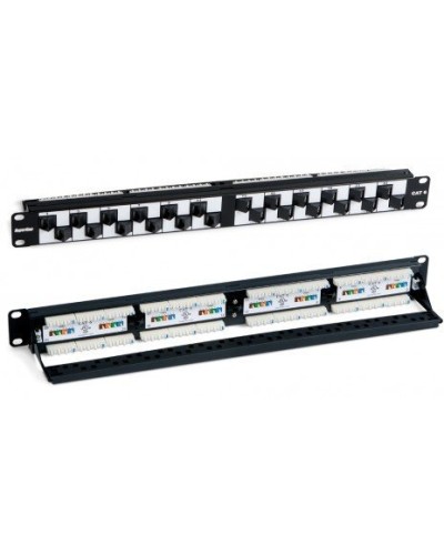 PP2A-19-24S-8P8C-C6-110. Патч-панель 19. Hyperline в Камышине
