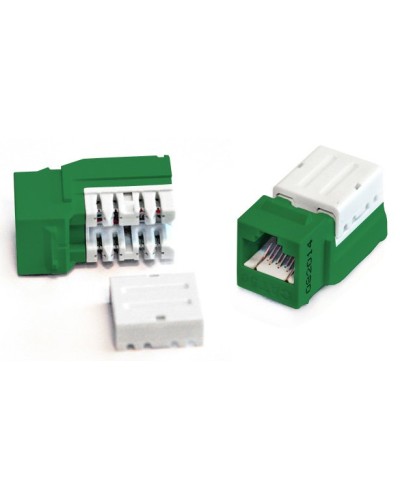 KJNE-8P8C-C5e-90-GN. Вставка Keystone Jack RJ-45. Hyperline в Камышине