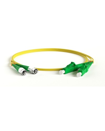 FC-D2-9-FC/AR-LC/AR-H-1M-LSZH-YL. Патч-корд волоконно-оптический FC-LC. Hyperline в Камышине