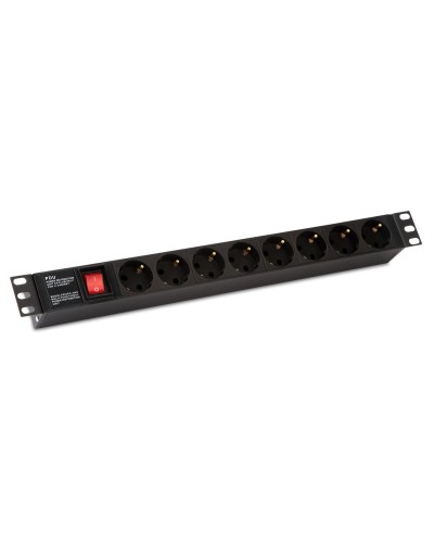 SHE19-6SH-S-IEC. Блок розеток 19. Hyperline в Камышине