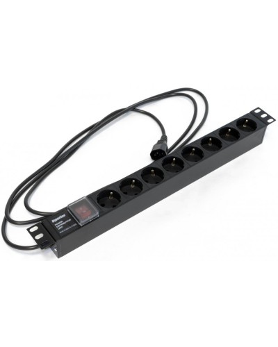 SHE19-8SH-S-2.5IEC. Блок розеток 19. Hyperline в Камышине