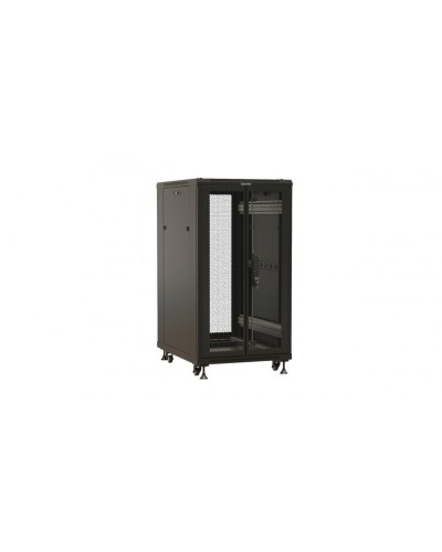 TTBR-2766-DD-RAL9004. Шкаф телекоммуникационный 19 напольный 27U. Hyperline в Камышине
