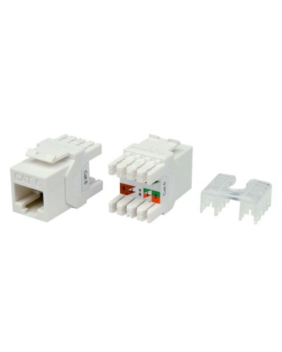 KJ8-8P8C-C6-180-WH. Вставка Keystone Jack RJ-45. Hyperline в Камышине