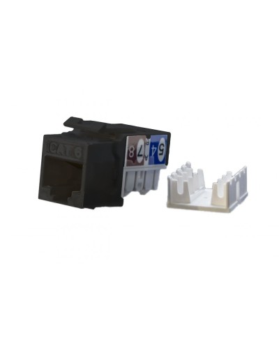 KJ9-8P8C-C6-90-BK. Вставка Keystone Jack RJ-45. Hyperline в Камышине