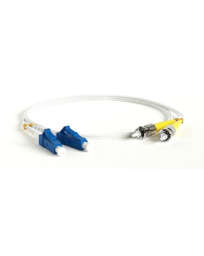 FC-D2-9A1-LC/UR-ST/UR-H-1M-LSZH-WH. Патч-корд волоконно-оптический ST-LC. Hyperline в Камышине