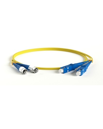 FC-D2-9-FC/UR-SC/UR-H-2M-LSZH-YL. Патч-корд волоконно-оптический SC-FC. Hyperline в Камышине