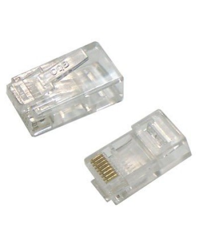 PLUG-8P8C-U-C5-100 (100 шт). Разъем RJ-45. Hyperline в Камышине