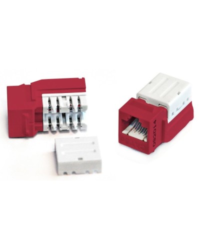 KJNE-8P8C-C5e-90-RD. Вставка Keystone Jack RJ-45. Hyperline в Камышине