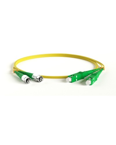 FC-D2-9-FC/AR-SC/AR-H-1M-LSZH-YL. Патч-корд волоконно-оптический SC-FC. Hyperline в Камышине