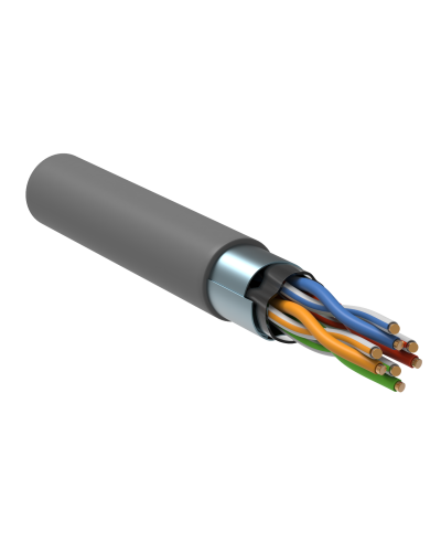 GENERICA F/UTP кат. 5E 100МГц 4 пары PVC INDOOR серый (BC1-C5E04-311-305-G). Кабель «витая пара» (LAN) для структурированных систем связи. IEK в Камышине