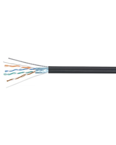 GENERICA F/UTP кат. 5E 100МГц 4 пары LDPE OUTDOOR трос 1,2мм черный (BC3-C5E04-359-305-G). Кабель «витая пара» (LAN) для структурированных систем связи. IEK в Камышине