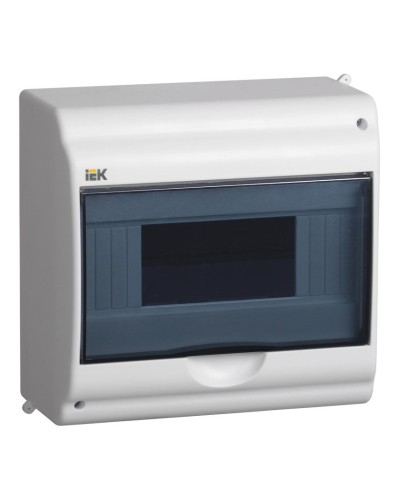 Корпус пластиковый КМПн 2/9-1 IP31 белый KREPTA 3 (MKP42-N-09-31-01). Щиток модульный с прозрачной дверцей, настенный. IEK в Камышине
