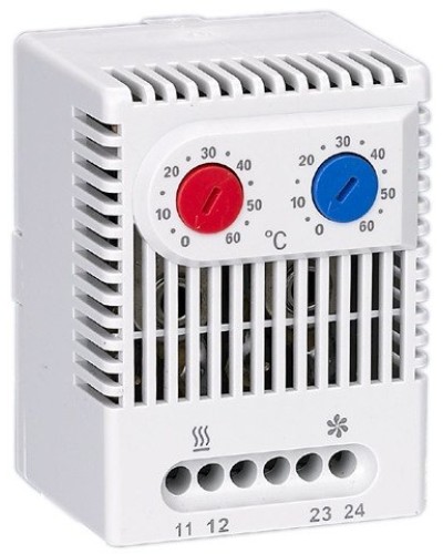 Термостат двухканальный от 0 до +60°C NO+NC (YCE-DTNO-NC-60). Термостат двухканальный. IEK в Камышине