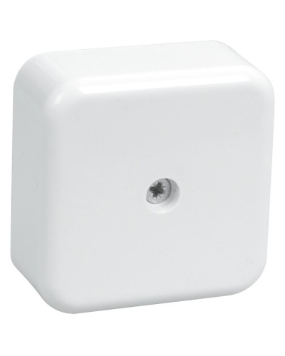 Коробка распаячная КМ41206-01 50х50х20 открытой проводки (4 клеммы 3 мм²) белая (UKO10-050-050-020-K01). Коробка распаячная безгалогенная (HF). IEK в Камышине