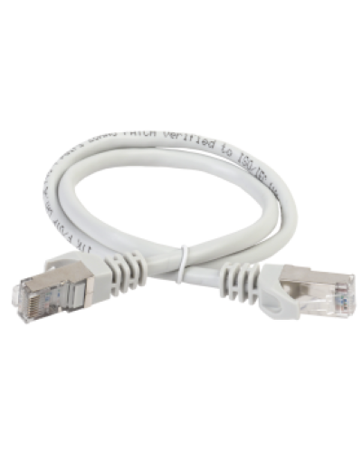 GENERICA Патч-корд кат.5E FTP 1м серый (PC01-C5EF-1M-G). Патч-корд медный. IEK в Камышине