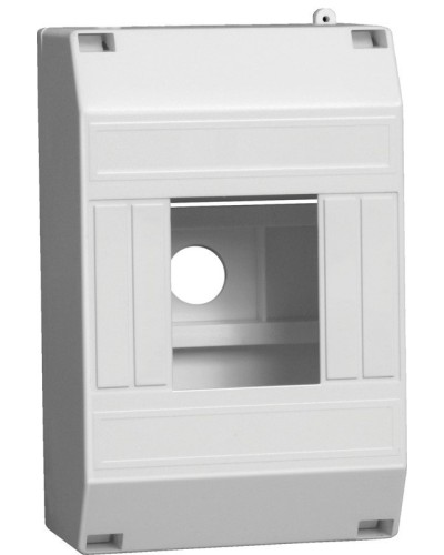 Корпус пластиковый КМПн 1/4 IP20 белый (MKP31-N-04-30-135). Щиток модульный без дверцы, настенный. IEK в Камышине