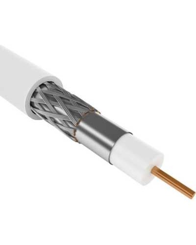 GENERICA RG6 медный 75Ом FPE PVC белый (CC3-R6F1-111-100-G). Кабель коаксиальный медный. IEK в Камышине