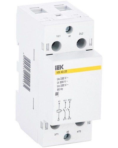 Контактор модульный КМ40-20 AC (MKK11-40-20). Контактор модульный. IEK в Камышине