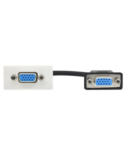 Розетка VGA M/M PRIMER РКМ-20-20-П белый IEK (PR-KK40D-RV-0-2-K01). Розетка. IEK в Камышине