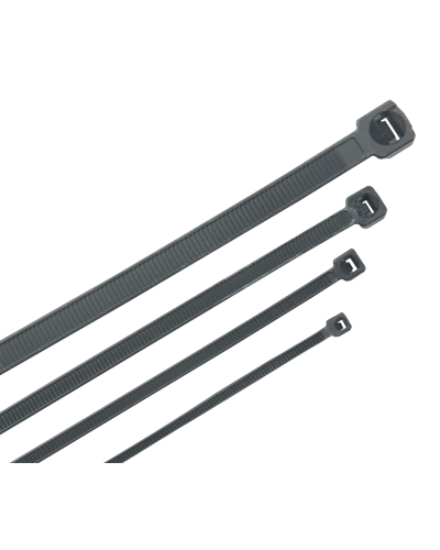 HKB-W48-L200 (100 шт). Хомут кабельный ХКн 4,8х200мм нейлон черный. ITK в Камышине