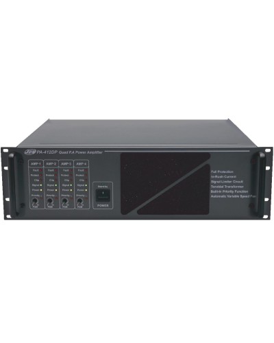 PA-412DP. Усилитель мощности 4-х канальный 4х120 Вт, 100 В. JDM в Камышине