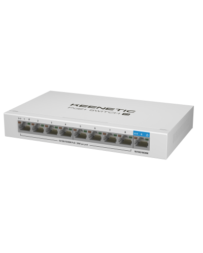 Keenetic KN-4710 (L2) 9х1Гбит/с 8PoE+ 120W. Коммутатор с PoE. KEENETIC в Камышине