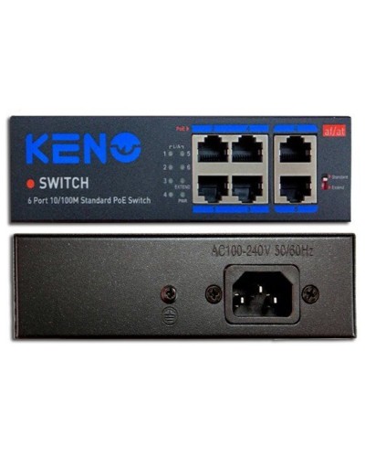 KN-SW402POE+. Коммутатор с питанием по PoE. KENO в Камышине