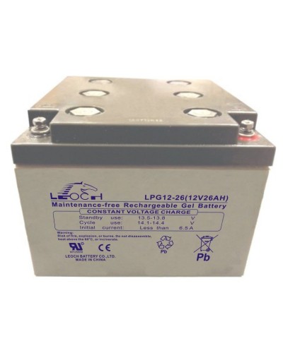 LEOCH LPG 12-26. Аккумулятор герметичный свинцово-кислотный. LEOCH в Камышине