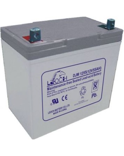 LEOCH DJM 1255. Аккумулятор герметичный свинцово-кислотный. LEOCH в Камышине