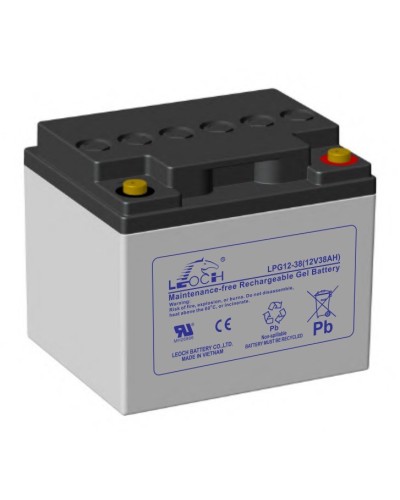 LEOCH LPG 12-38. Аккумулятор герметичный свинцово-кислотный. LEOCH в Камышине