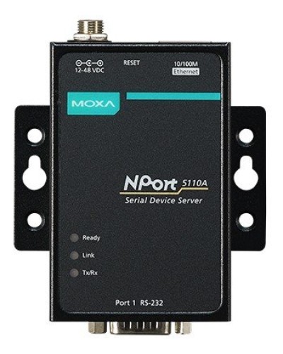 NPort 5110A. 1-портовый асинхронный сервер. MOXA в Камышине