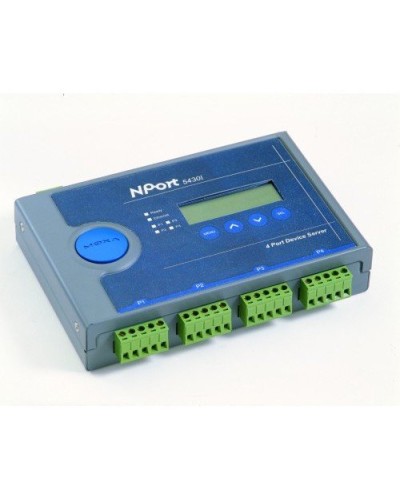 NPort 5430I. 4-портовый асинхронный сервер. MOXA в Камышине