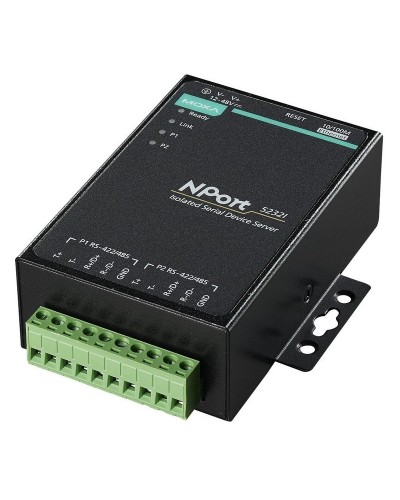 NPort 5232I. 2-портовый асинхронный сервер. MOXA в Камышине