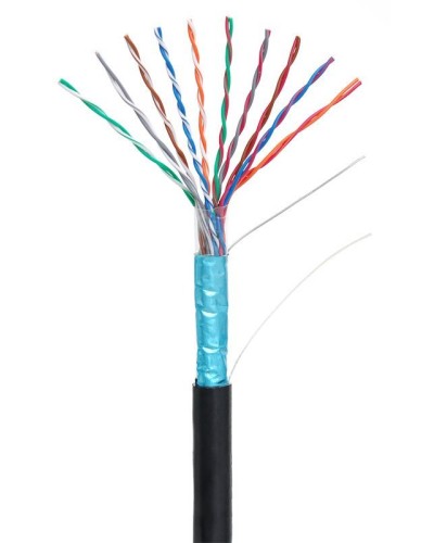 F/UTP 10pair, Cat5, Out, PE (EC-UF010-5-PE-BK-3). Кабель «витая пара» (LAN) для структурированных систем связи. NETLAN в Камышине
