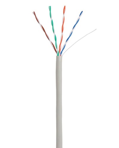 U/UTP 4pair, Cat5e, In, PVC (EC-UU004-5E-PVC-GY). Кабель «витая пара» (LAN) для структурированных систем связи. NETLAN в Камышине