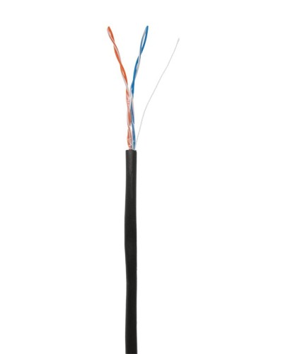 U/UTP 2pair, Cat5, Out, PE (EC-UU002-5-PE-BK). Кабель «витая пара» (LAN) для структурированных систем связи. NETLAN в Камышине