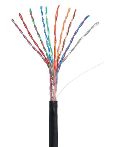 U/UTP 10pair, Cat5, Out, PE (EC-UU010-5-PE-BK-3). Кабель «витая пара» (LAN) для структурированных систем связи. NETLAN в Камышине