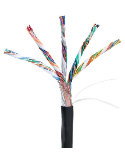 U/UTP 25pair, Cat5, Out, PE (EC-UU025-5-PE-BK-3). Кабель «витая пара» (LAN) для структурированных систем связи. NETLAN в Камышине