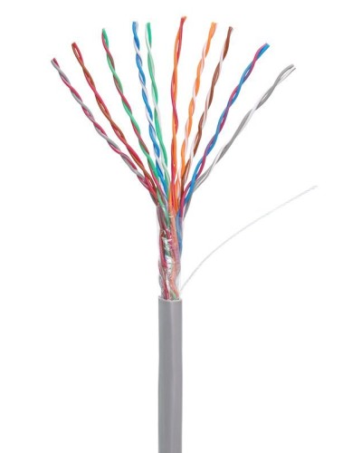 U/UTP 10pair, Cat5, In, PVC (EC-UU010-5-PVC-GY-3). Кабель «витая пара» (LAN) для структурированных систем связи. NETLAN в Камышине