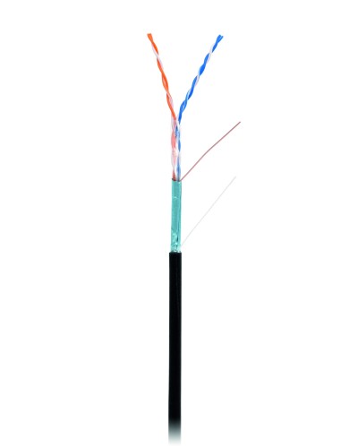 F/UTP 2pair, Cat5, Out, PE (EC-UF002-5-PE-BK). Кабель «витая пара» (LAN) для структурированных систем связи. NETLAN в Камышине