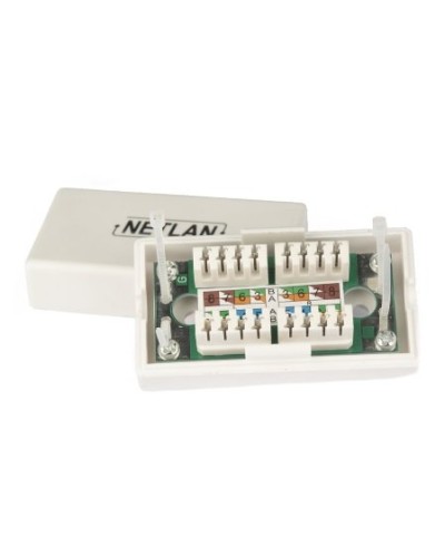 EC-UCB-IDC-UD2-WT-10 (10 шт). Проходной соединитель. NETLAN в Камышине