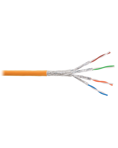 S/FTP, 4pair, Cat.6a, Solid, In, LSZH (NKL 9355C-OR). Кабель «витая пара» (LAN) для структурированных систем связи. NIKOLAN в Камышине