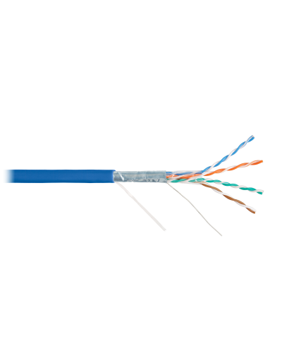 F/UTP 4pair, Cat5e, Solid, In, нг(А)-HF (NMC 4200C-BL). Кабель «витая пара» (LAN) для структурированных систем связи. NIKOMAX в Камышине