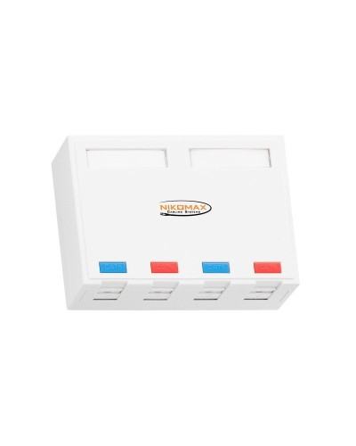 NMC-MB4P-ST-WT. Корпус настенной розетки. NIKOMAX в Камышине