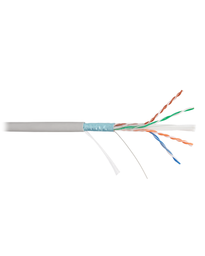 F/UTP 4pair, Cat6, Solid, In, PVC (NMC 4240A-GY). Кабель «витая пара» (LAN) для структурированных систем связи. NIKOMAX в Камышине