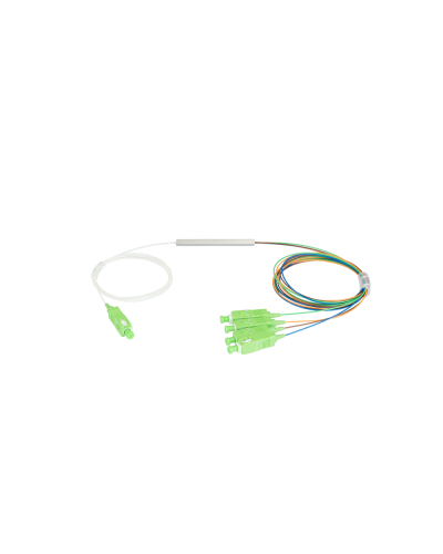 NMF-SPP1X4A1-SCA-M. Сплиттер планарный 1x4, 9/125мкм, SC/APC, 0.9 мм. NIKOMAX в Камышине