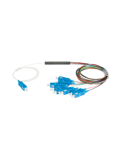 NMF-SPP1X8A1-SCU-M. Сплиттер планарный 1x8, 9/125мкм, SC/UPC, 0.9 мм. NIKOMAX в Камышине