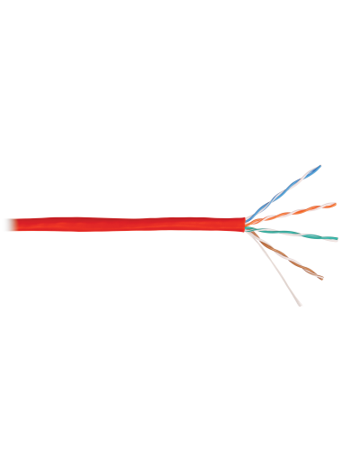 U/UTP 4pair, Cat5e, Solid, In, нг(А)-HF (NMC 4100C-RD). Кабель «витая пара» (LAN) для структурированных систем связи. NIKOMAX в Камышине