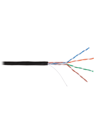 U/UTP 4pair, Cat5e, Solid, In/Out, нг(А)-HF (NMC 9100C-BK). Кабель «витая пара» (LAN) для структурированных систем связи. NIKOMAX в Камышине